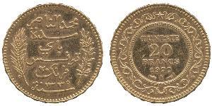 20 Franc Tunisie Or 