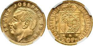 20 Franc Liechtenstein Oro 