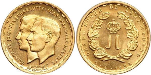 20 Franc Lussemburgo Oro 