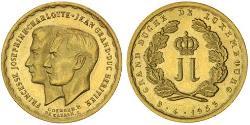 20 Franc Luxemburgo Oro 