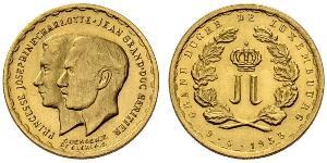 20 Franc Luxemburgo Oro 