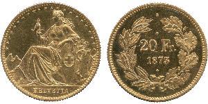 20 Franc Suiza Oro 