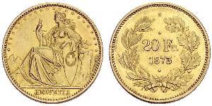 20 Franc Suiza Oro 