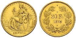 20 Franc Svizzera Oro 