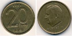 20 Franc Bélgica  