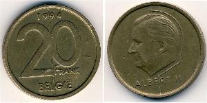 20 Franc Bélgica  