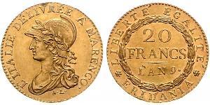 20 Franc Italie  