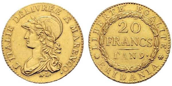 20 Franc Italie  