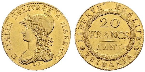 20 Franc Italy  