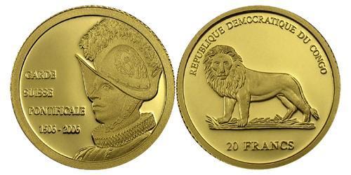 20 Franc 刚果民主共和国  