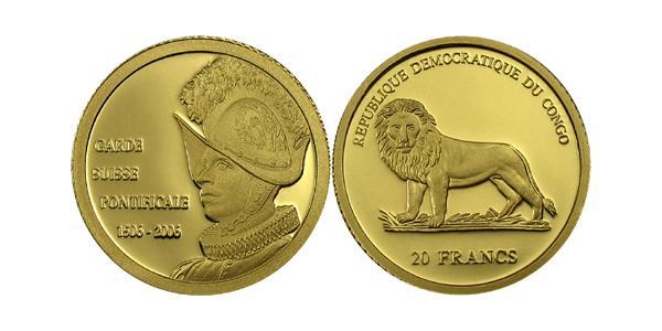 20 Franc 刚果民主共和国  