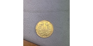 20 Franc 法蘭西第二共和國 (1848 - 1852) 金 
