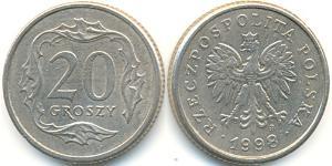 20 Grosh Third Polish Republic (1991 - )  