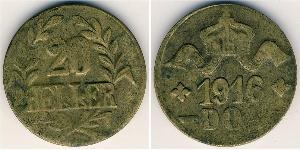 20 Heller Afrique orientale allemande (1885-1919) Cuivre 