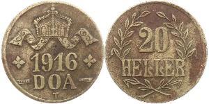 20 Heller Deutsch-Ostafrika (1885-1919) Kupfer 