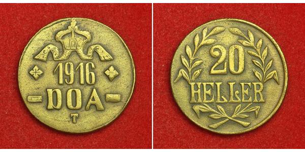 20 Heller Deutsch-Ostafrika (1885-1919) Kupfer 
