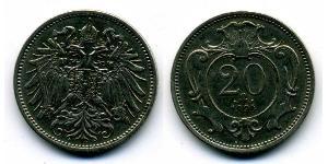 20 Heller Austria-Hungary (1867-1918) Nickel 