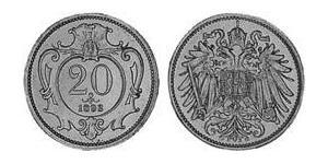 20 Heller Autriche-Hongrie (1867-1918) Nickel 