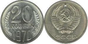 20 Kopeck USSR (1922 - 1991) Copper/Nickel 