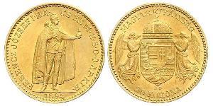 20 Korona Königreich Ungarn (1000-1918) Gold Franz Joseph I (1830 - 1916)