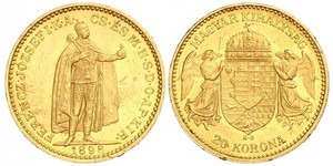 20 Korona Königreich Ungarn (1000-1918) Gold Franz Joseph I (1830 - 1916)