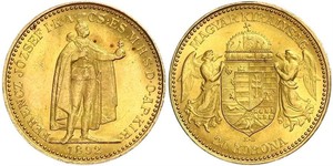 20 Korona Königreich Ungarn (1000-1918) Gold Franz Joseph I (1830 - 1916)