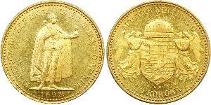 20 Korona Königreich Ungarn (1000-1918) Gold Franz Joseph I (1830 - 1916)