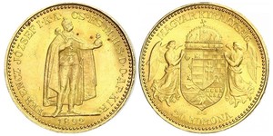 20 Korona Königreich Ungarn (1000-1918) Gold Franz Joseph I (1830 - 1916)