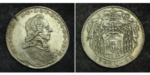 20 Kreuzer Salzbourg Argent Hieronymus von Colloredo-Mannsfeld (1732 - 1812)