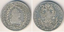 20 Kreuzer Ååstenrik Argent 