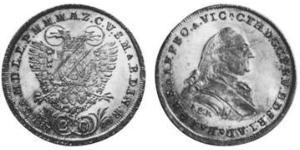 20 Kreuzer Électorat de Bavière (1623 - 1806) Argent 