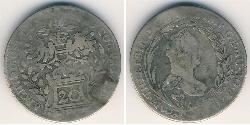 20 Kreuzer Austria Argento 