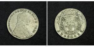 20 Kreuzer Salisburgo Argento Hieronymus von Colloredo (1732 - 1812)