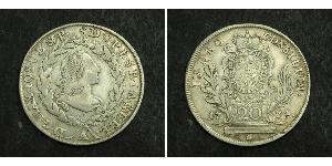 20 Kreuzer Electorate of Bavaria (1623 - 1806) Plata Maximiliano III José, Elector de Baviera(1727 – 1777)