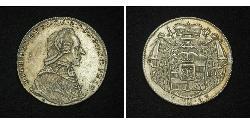 20 Kreuzer Salzburgo Plata Hieronymus von Colloredo (1732 - 1812)