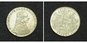 20 Kreuzer Salzburgo Plata Hieronymus von Colloredo (1732 - 1812)