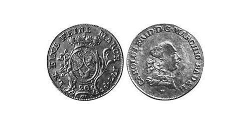 20 Kreuzer null Plata 