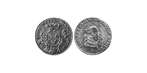 20 Kreuzer null Plata 