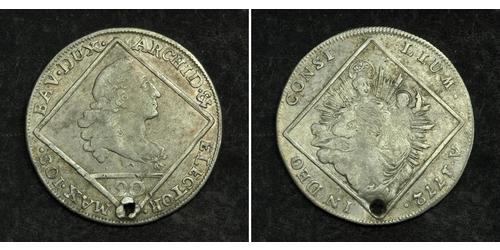 20 Kreuzer Kurfürstentum Bayern (1623 - 1806) Silber Maximilian III. Joseph (Bayern)(1727 – 1777)