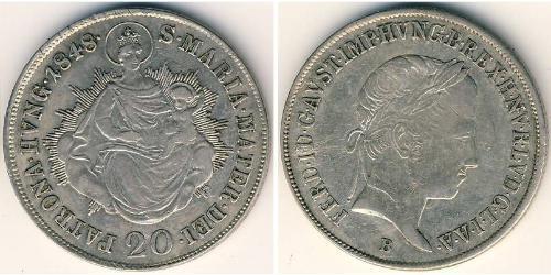 20 Kreuzer Ungarn (1989 - ) Silber 