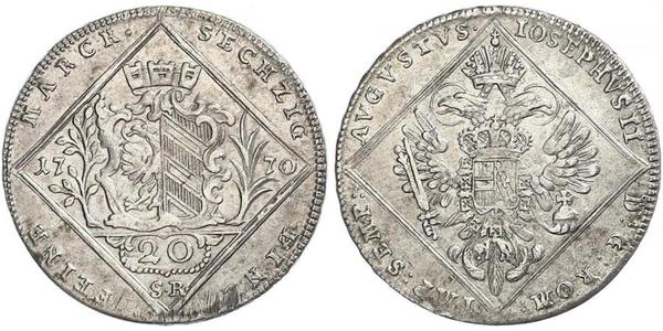 20 Kreuzer  Silber 