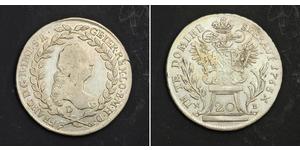 20 Kreuzer Austrian Empire (1804-1867) Silver Francis II, Holy Roman Emperor (1768 - 1835)
