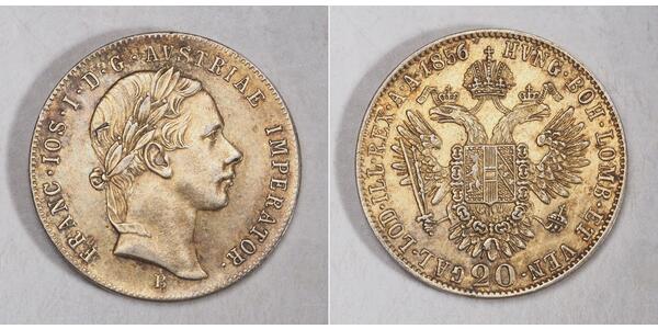 20 Kreuzer Austrian Empire (1804-1867) Silver 