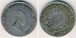 20 Kreuzer Germany Silver 