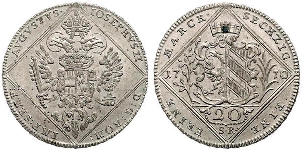 20 Kreuzer  Silver 