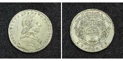 20 Крейцер Зальцбург Серебро Count Hieronymus von Colloredo (1732 - 1812)