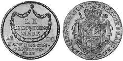 20 Kreuzer Prince-Bishopric of Bamberg (1245–1802) 銀 
