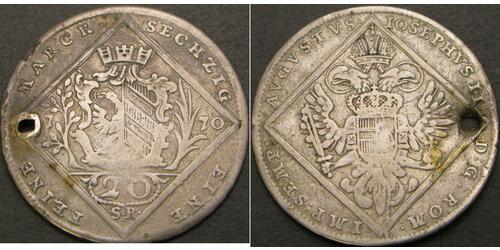 20 Kreuzer  銀 