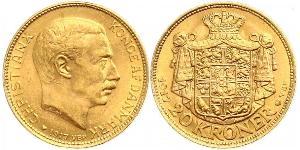 20 Krone Denmark Gold Christian X of Denmark (1870 - 1947)