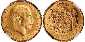 20 Krone Denmark Gold Christian X of Denmark (1870 - 1947)